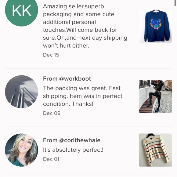 💝FEEDBACK Happy Poshing!🌸🎀 - Picture 3 of 12